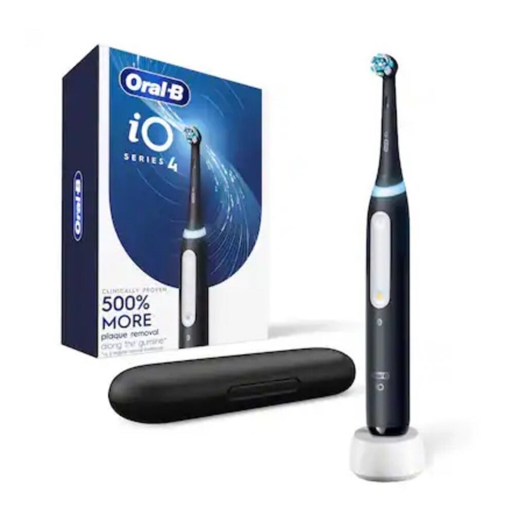 Oral-B IO Series 4 Luxe Rechargeable Electric Toothbrush Matte Black
